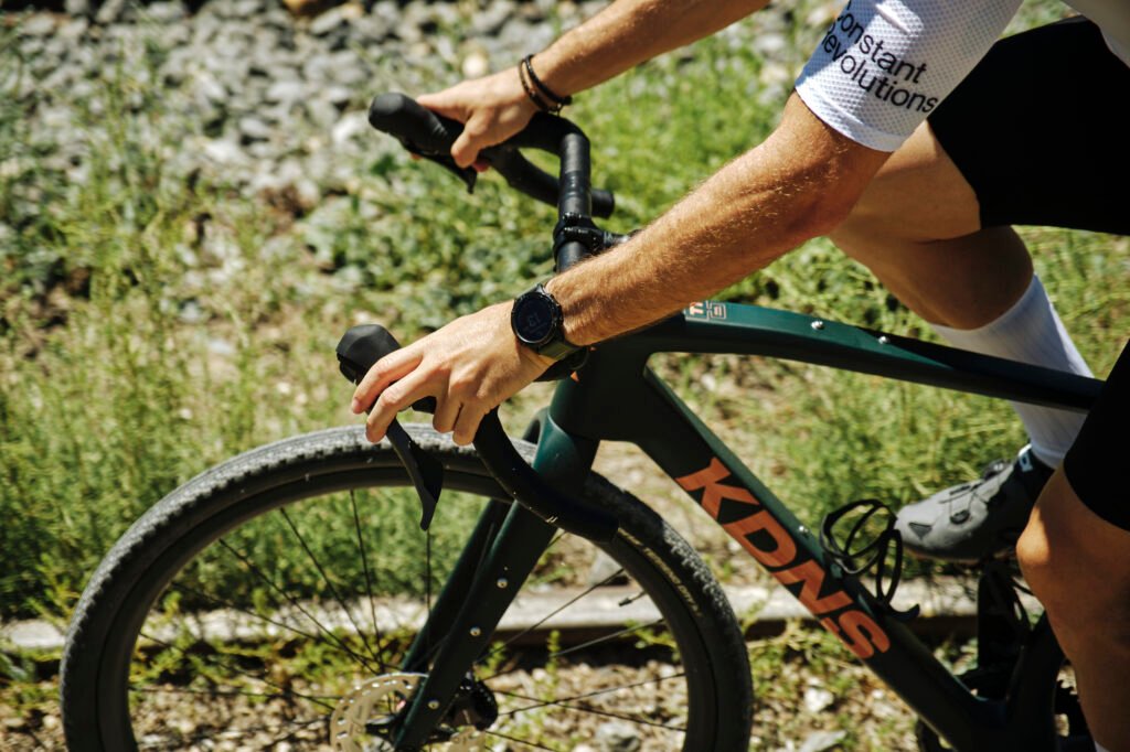 Bicicleta de gravel de carbono