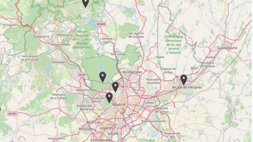 Mejores rutas en bici por Madrid